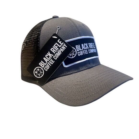 Black Rifle Coffee Company Other - Black Rifle Coffee Co. Trucker Hat Gray Adjustable Mesh Back Unisex